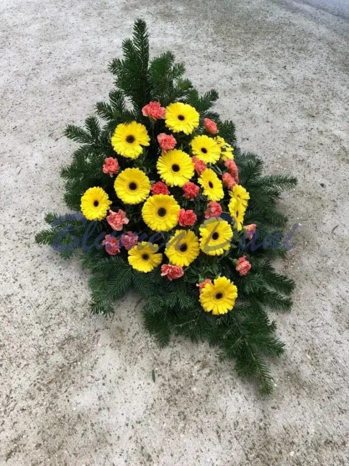 Bukett Gerbera und Nelken