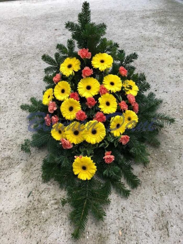 Bukett Gerbera und Nelken