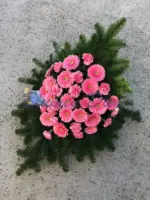 Bukett Gerbera und Nelken