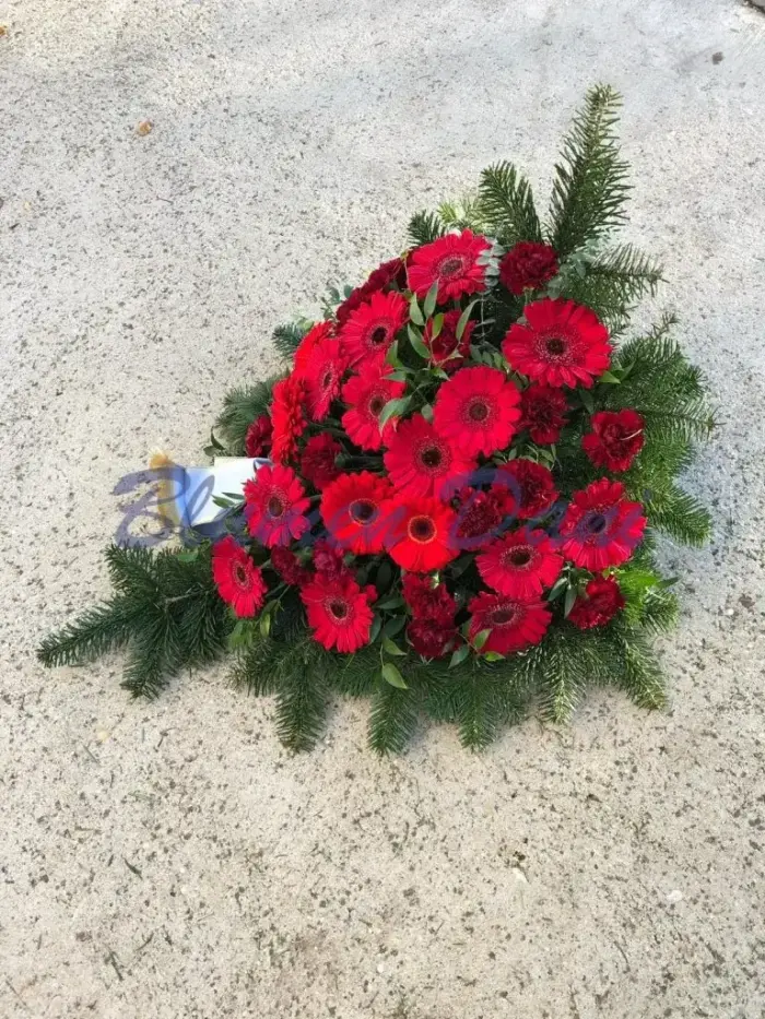 Bukett Gerbera und Nelken