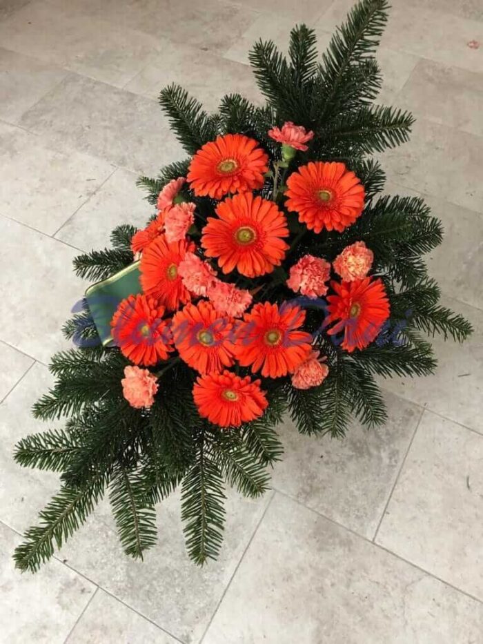 Bukett Gerbera und Nelken