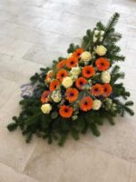 Bukett Gerbera und Rosen