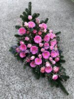 Bukett Gerbera und Rosen