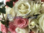 Herz-Schwamm mit Rosen