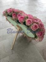 Herz-Schwamm mit Rosen