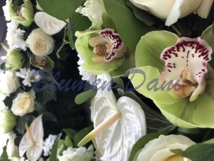 Biedermeier Kranz Orchidee