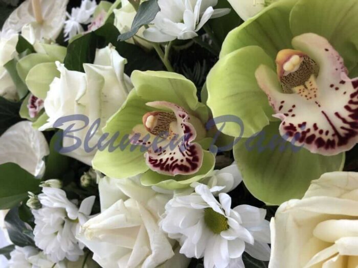 Biedermeier Kranz Orchidee