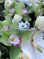 Biedermeier Kranz Orchidee