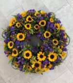 Biedermeier Kranz Sonnenblumen