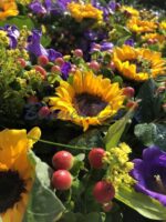 Biedermeier Kranz Sonnenblumen