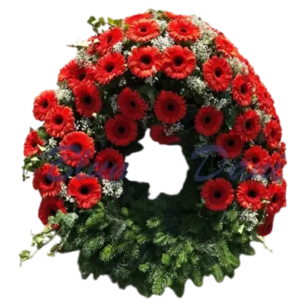 Gerbera-Kranz 2/3