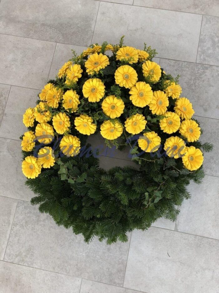 Gerbera-Kranz 2/3
