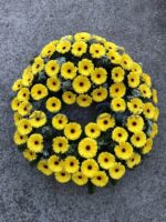 Gerbera-Kranz voll