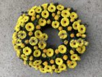 Gerbera-Rosen Kranz voll