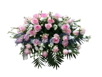Sarggesteck Rosen