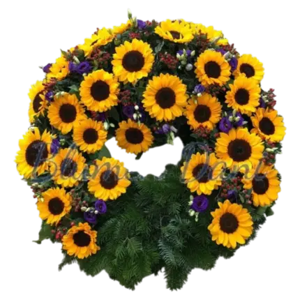 Sonnenblumen Kranz 2/3