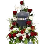 Urnenkranz Hochgesteckt 