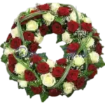 Urnenkranz Rosen